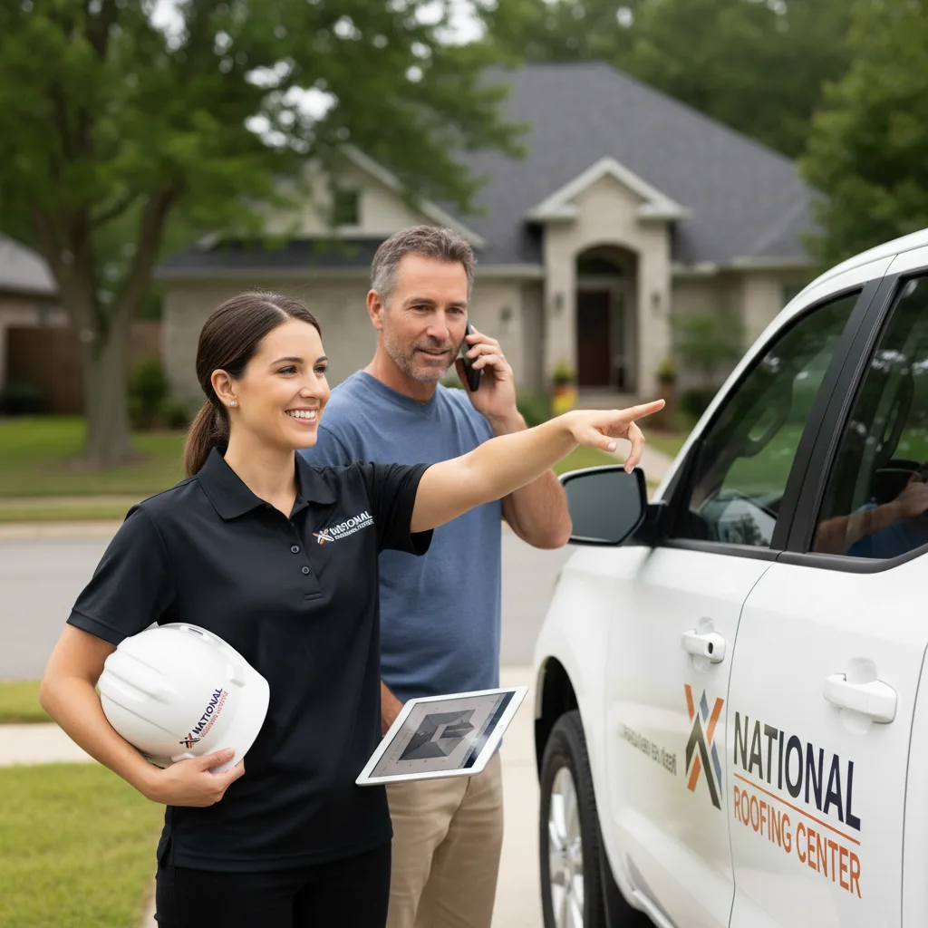 National Roofing Center customer support in Attica